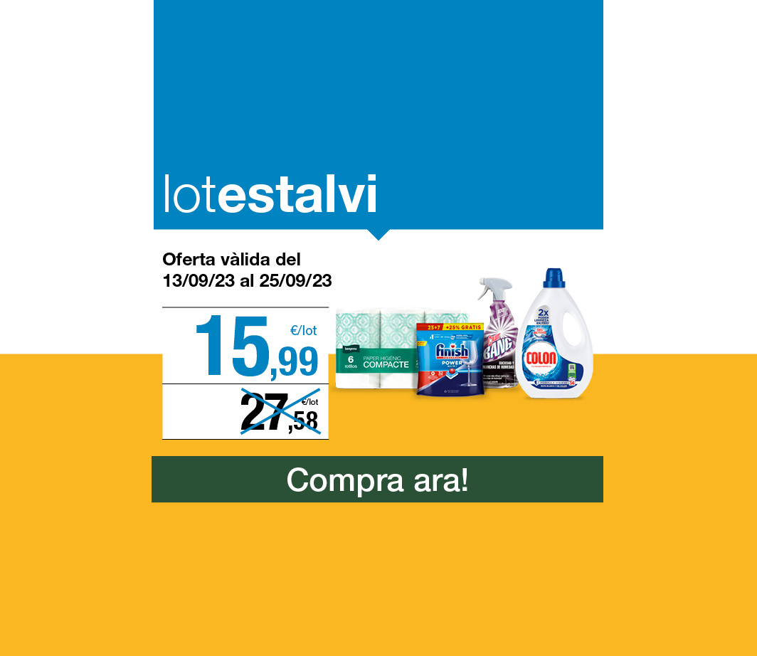 Fes clic aquí per veure el lot estalvi drogueria -4- Pàgina de promoció