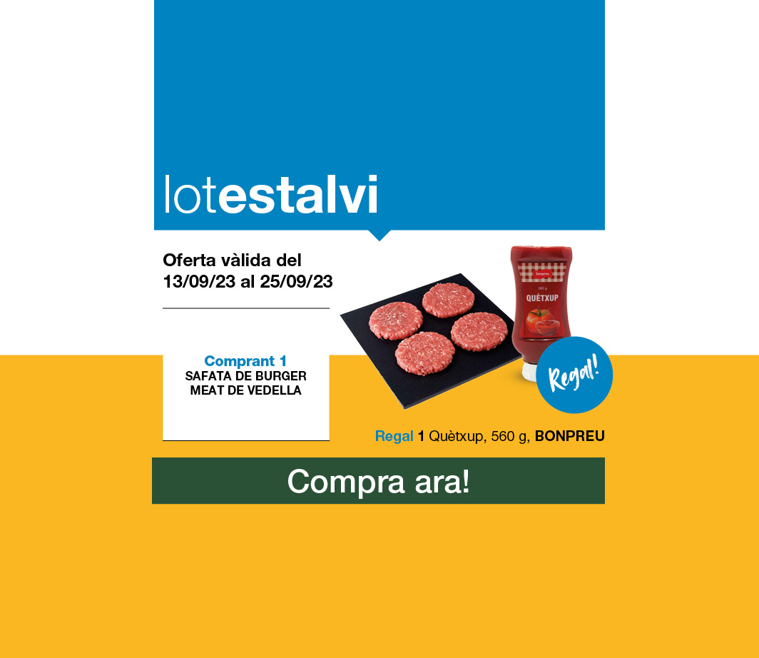 Clica aquí per veure el lot en hamburguesa -3- Pàgina de promoció