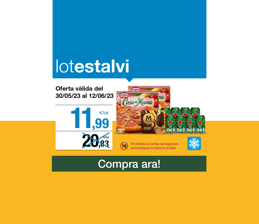 Fes clic aquí per veure el lot estalvi pizza -3- Pàgina de promoció
