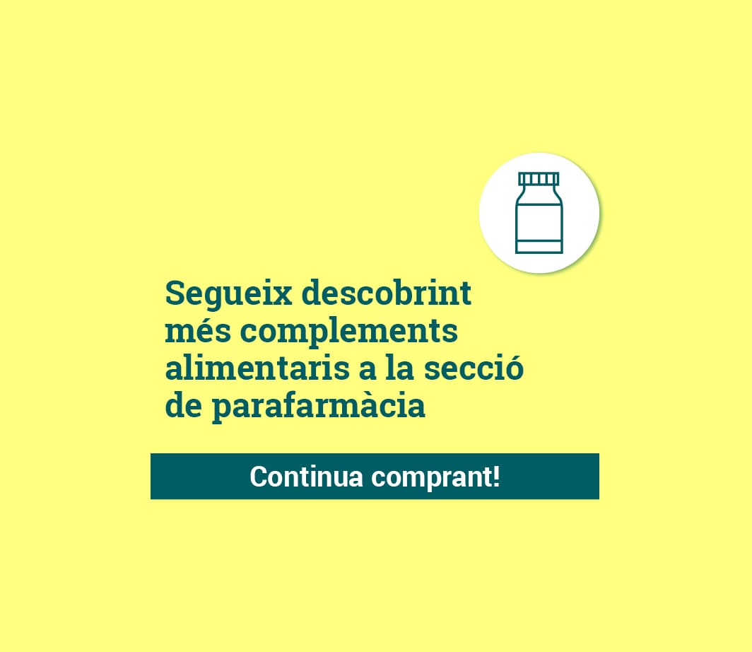 Clica aquí per descobrir més complements alimentaris. -3- parafarmàcia Pàgina de categoria de productes