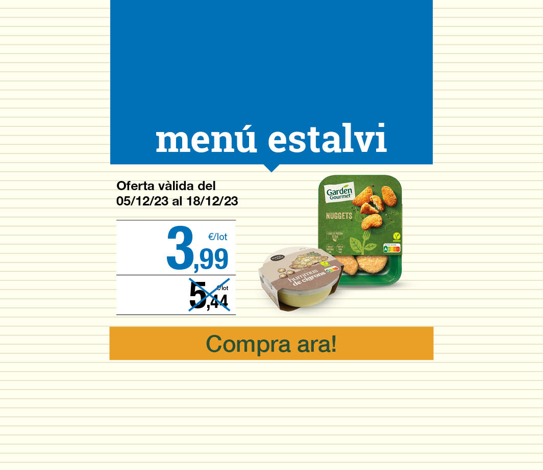 Fes clic aquí per veure el lot estalvi nuggets -3- Pàgina de promoció