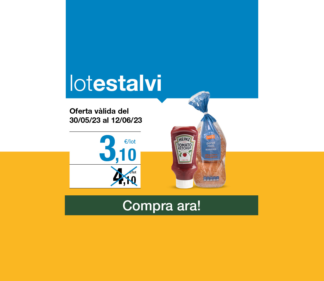 Fes clic aquí per veure el lot estalvi hamburguesa -3- Pàgina de promoció