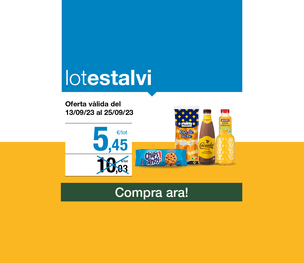 Clica aquí per veure el lot en esmorzar -3- Pàgina de promoció