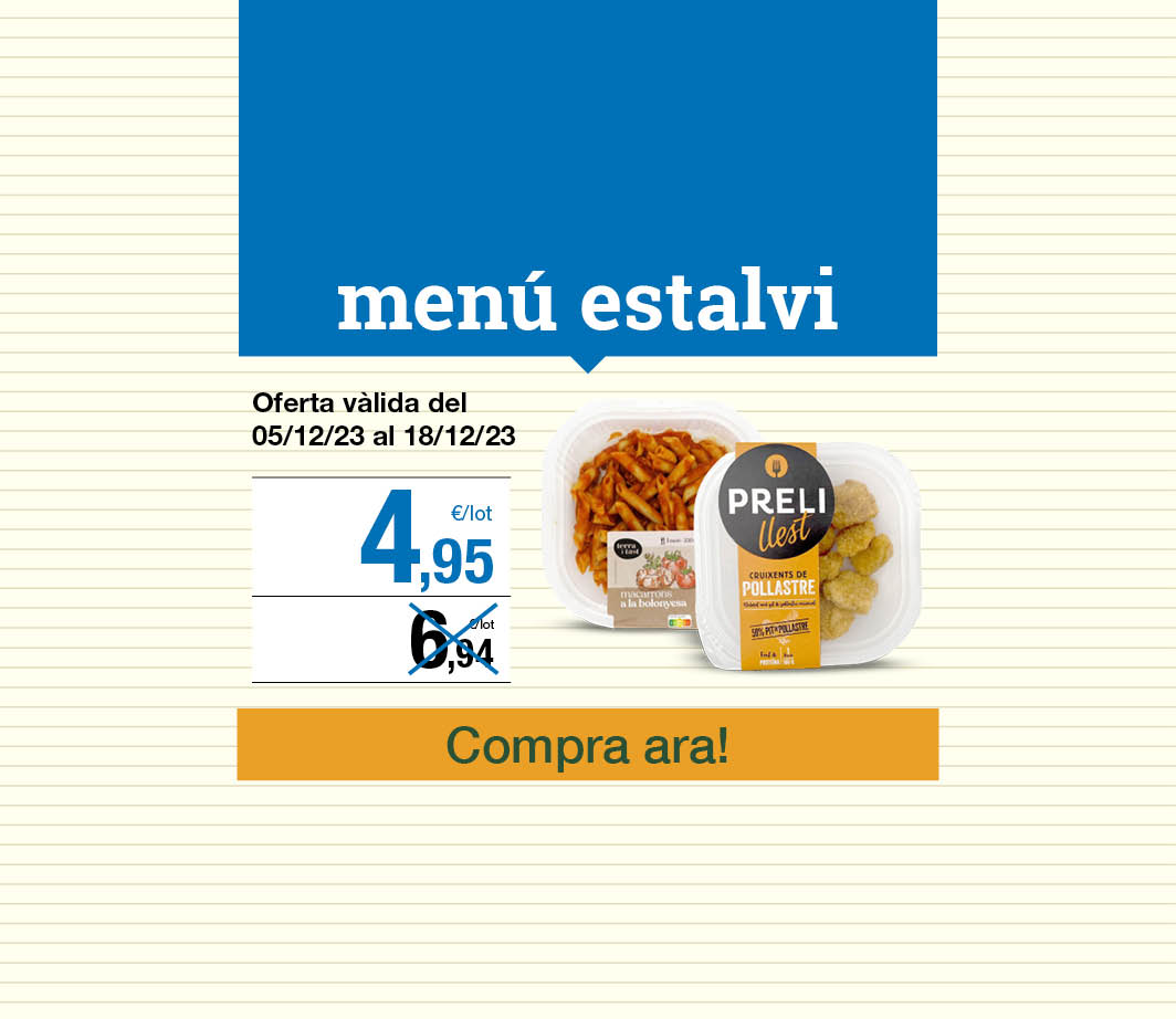 Fes clic aquí per veure el lot estalvi macarrons -3- Pàgina de promoció