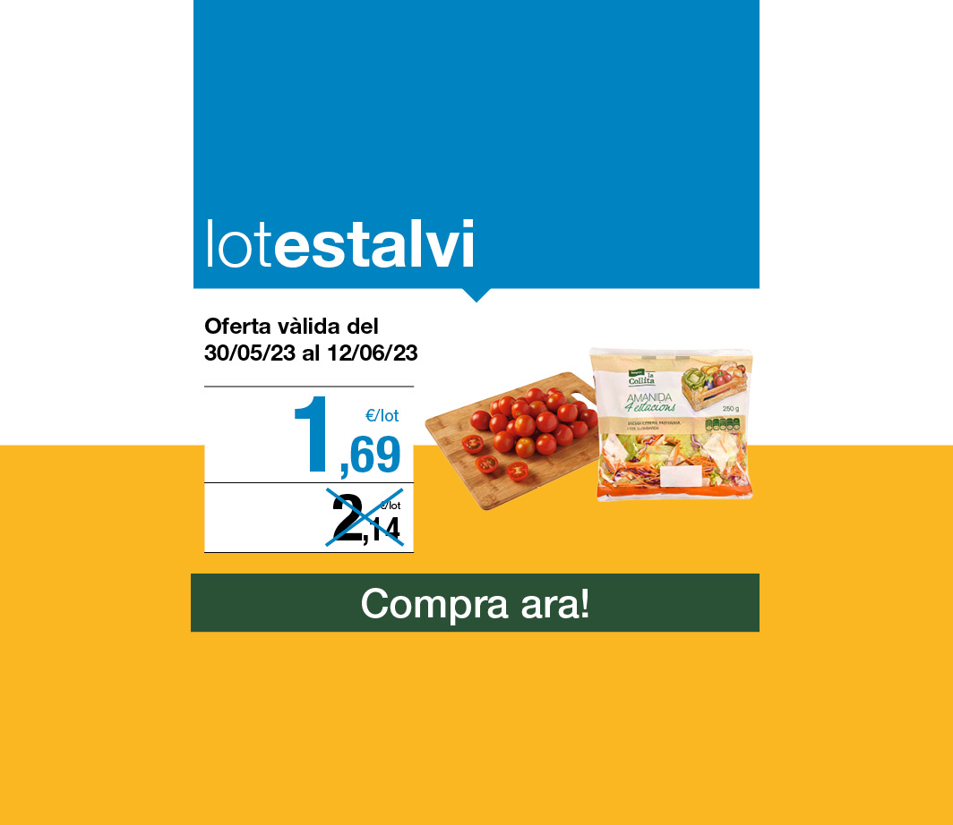Fes clic aquí per veure el lot estalvi amanida -3- Pàgina de promoció