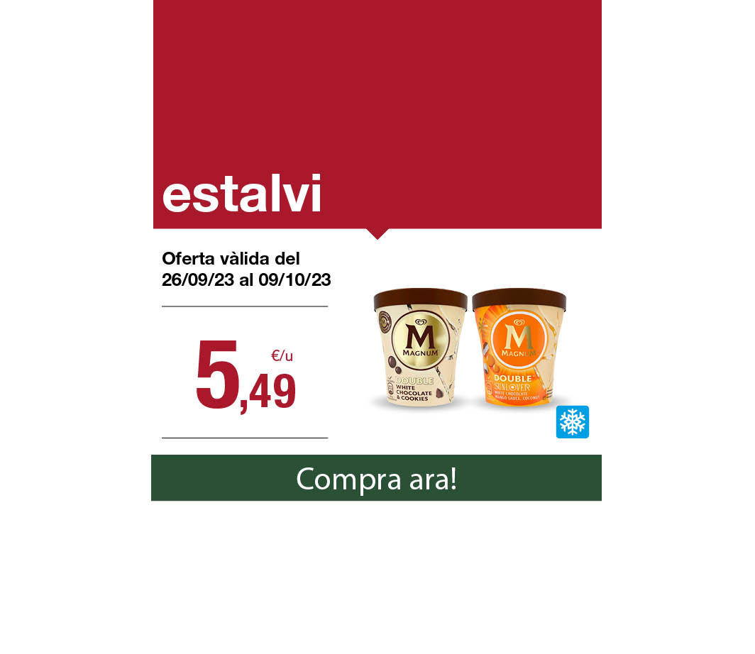 Fes clic aquí per veure l'estalvi en gelats Magnum -3- Pàgina de resultats de la cerca