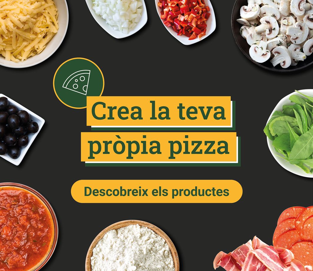 Clica aquí per fer la teva pizza -3- Pàgina de categoria de productes
