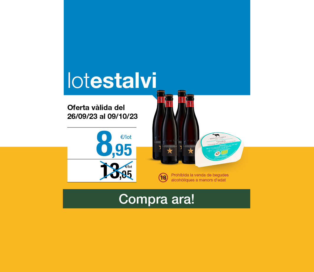 Fes clic aquí per veure el lot estalvi formatge -3- Pàgina de promoció