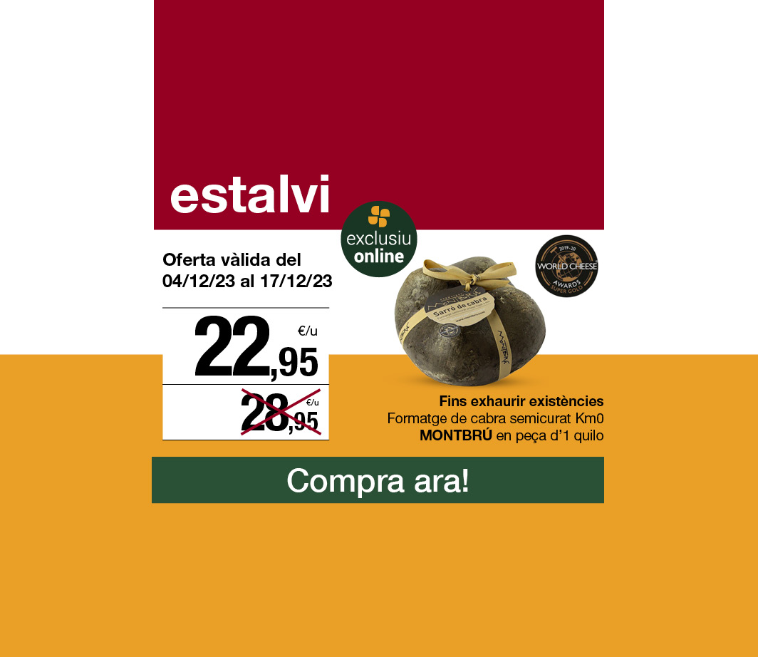 Fes clic aquí per veure el preu rebaixat de Montbrú -4- Pàgina de detalls de producte