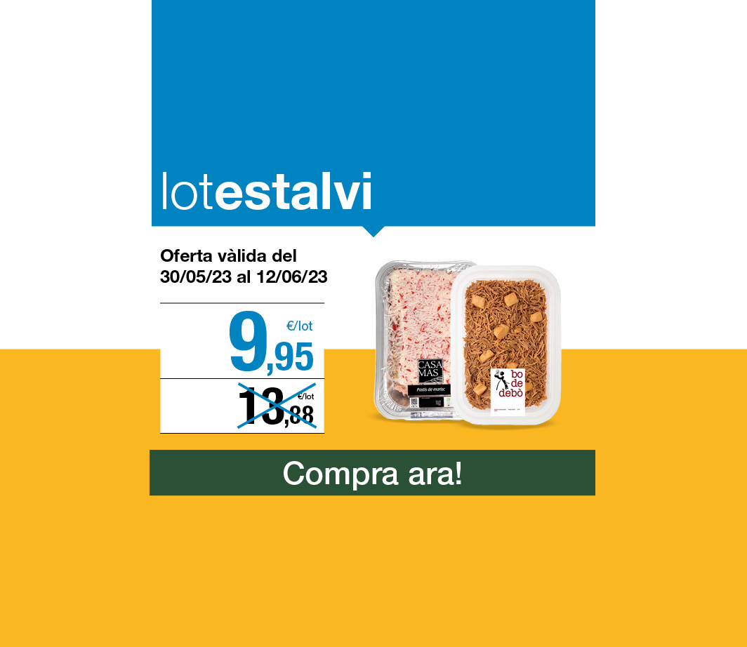 Fes clic aquí per veure el lot estalvi fideuà -4- Pàgina de promoció