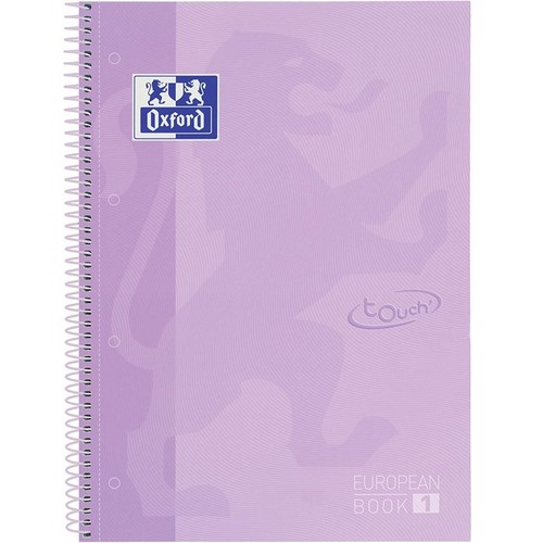 OXFORD Llibreta A4  color lila de 80 fulls