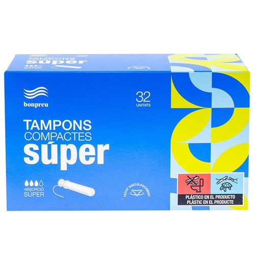 BONPREU Tampons súper amb aplicador