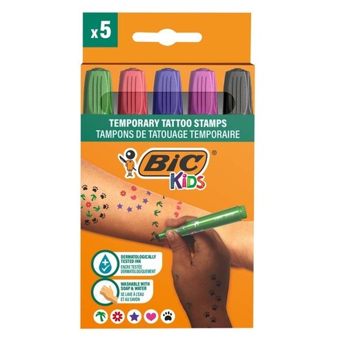 BIC Retoladors Tatoo Stamps 5 colors