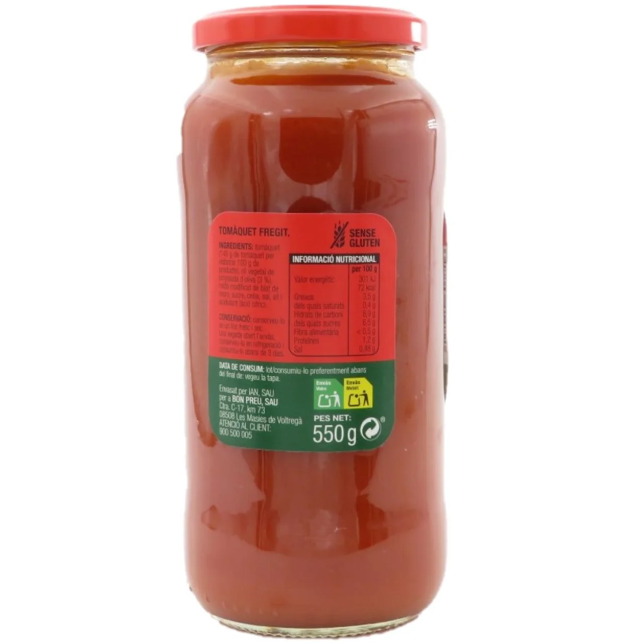 BONPREU Tomate frito