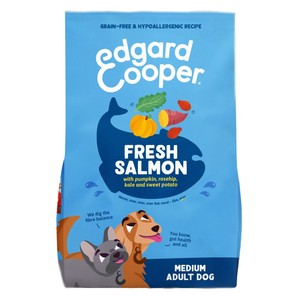 EDGARD & COOPER Menjar amb salmó per a gos adult 1 kg