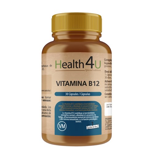 HEALTH 4U Complement alimentari vitamina B12
