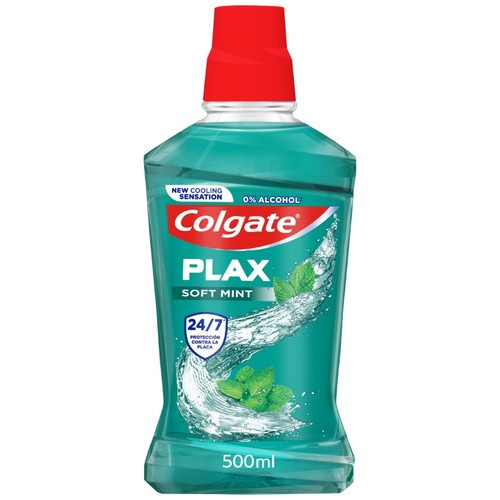 COLGATE PLAX Elixir bucal de menta