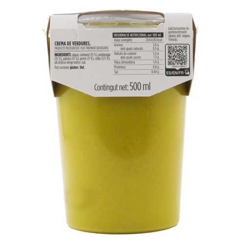 TERRA I TAST Crema de verdures