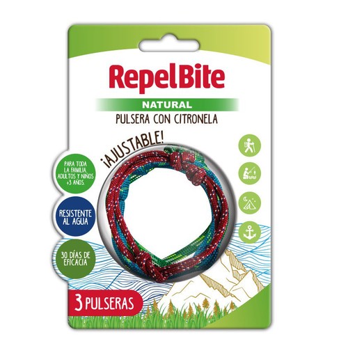 REPEL BITE Polsera amb Citronella repel·lent de mosquits