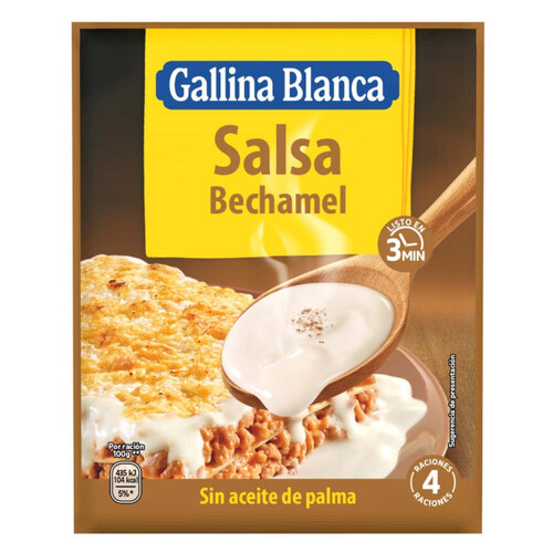 GALLINA BLANCA Salsa beixamel