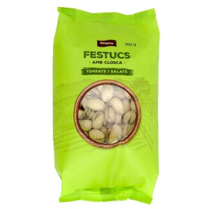 Imagen de BONPREU Festucs amb closca torrats i salats