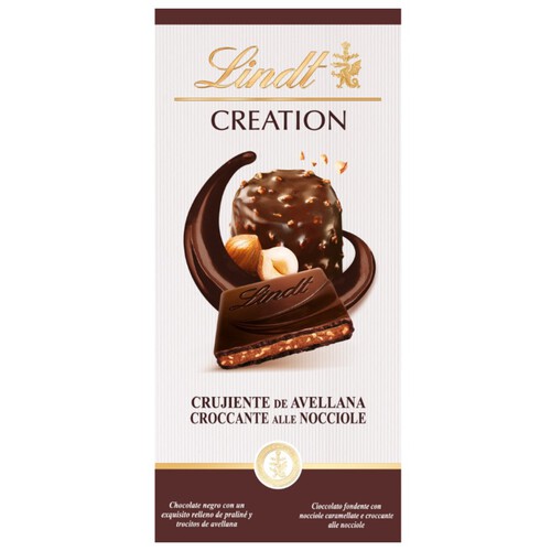 LINDT CREATION Xocolata negra amb avellanes