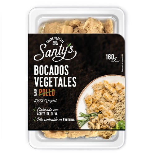 SANTYS Tires vegetals amb gust de pollastre