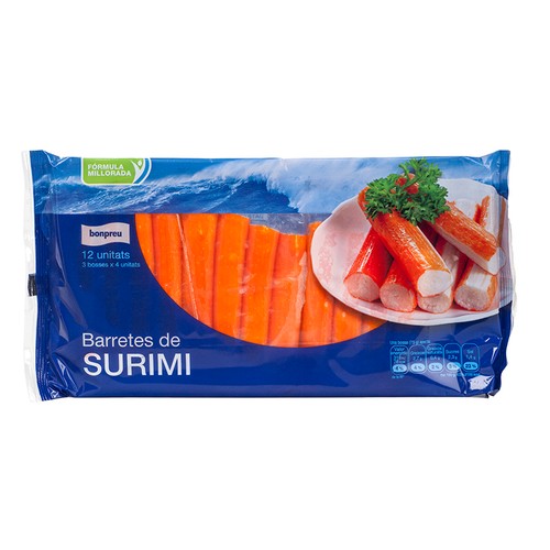 BONPREU Barretes de surimi fresc