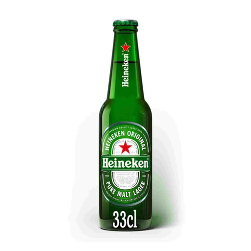 HEINEKEN Cervesa holandesa suau en ampolla