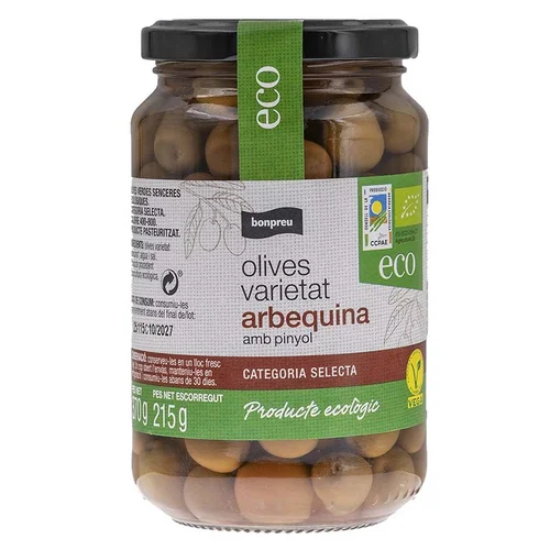Aceitunas partidas