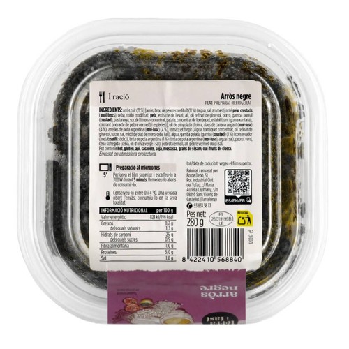 TERRA I TAST Arròs negre