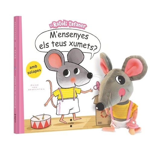 ED. CRUÏLLA Llibre M'ensenyes els teus xumets (amb peluix)