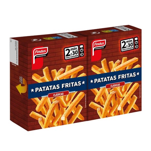 FINDUS Patates fregides per a microones