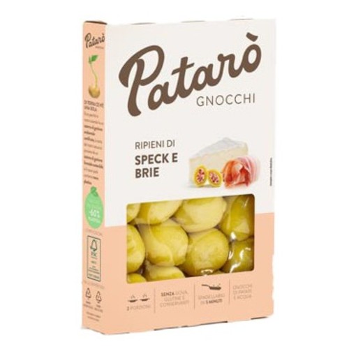 PATARÒ Gnocchi fresc de patata amb speck i brie