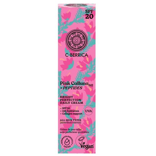 NATURA SIBERICA Crema facial de dia Pink C-Berrica FPS 20