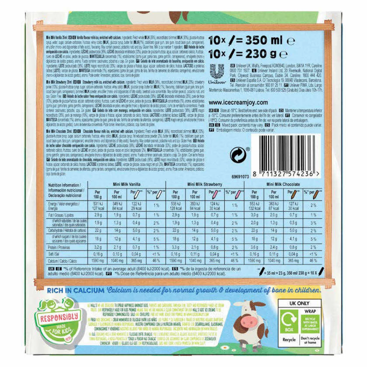 Helado Mini Milk