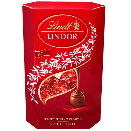 LINDT LINDOR Bombons de xocolata amb llet