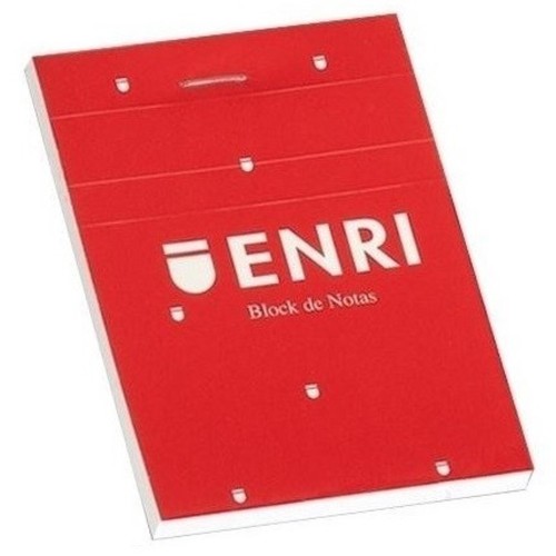 ENRI Bloc de notes A4 paper blanc de 80 fulls