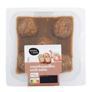 TERRA I TAST Albóndigas en salsa