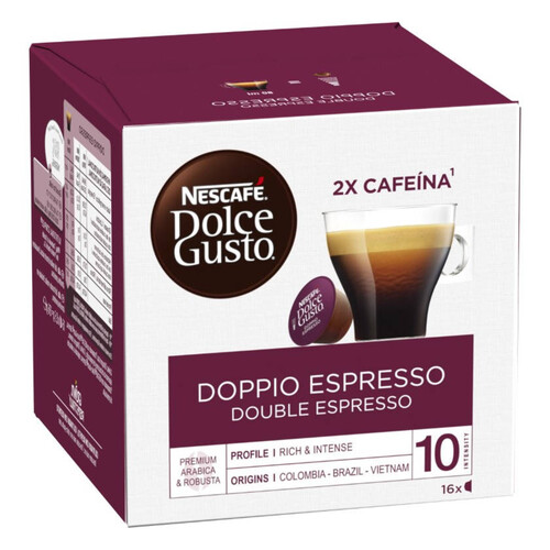 DOLCE GUSTO Càpsules de cafè Espresso Doppio