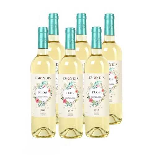 EMENDIS FLOS Vi blanc DO Penedès ecològic  Km0