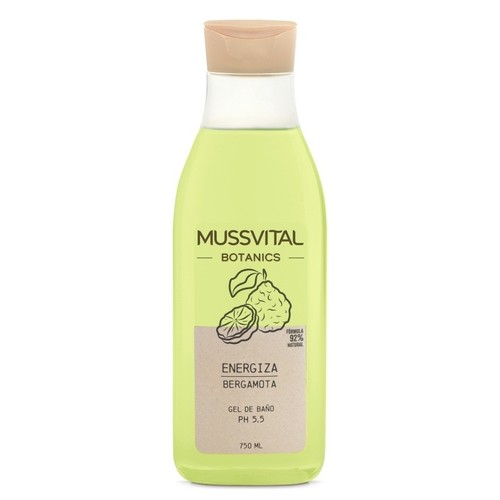 MUSSVITAL BOTANICS Gel de bany bergamota