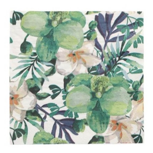 PAPSTAR Tovallons tropical Papstar 33x33cm