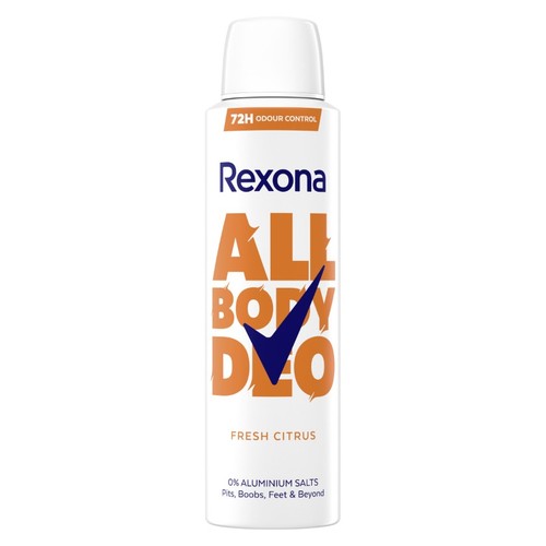 REXONA ALL BODY Desodorant corporal Fresh Citrus en esprai