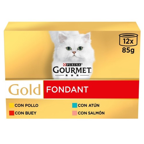 GOURMET GOLD Menjar humit Fondant per a gat