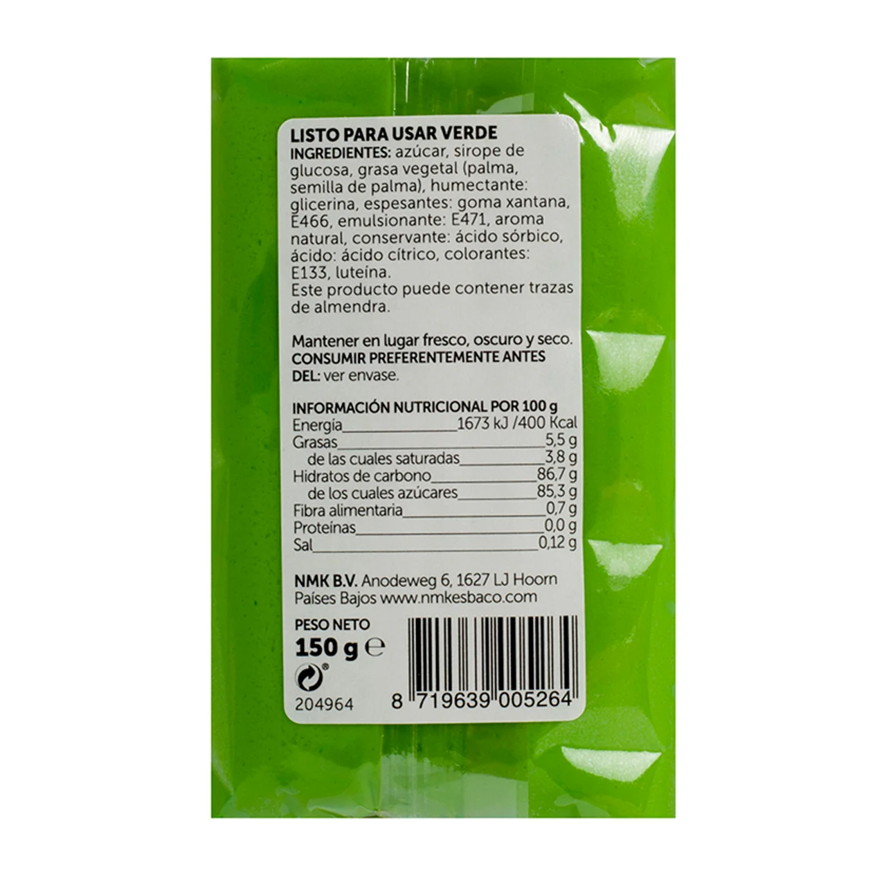 Fondant verde