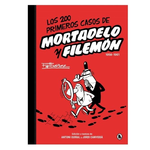 ED. BRUGUERA Llibre Los 200 primeros casos de Mortadelo y Filemón