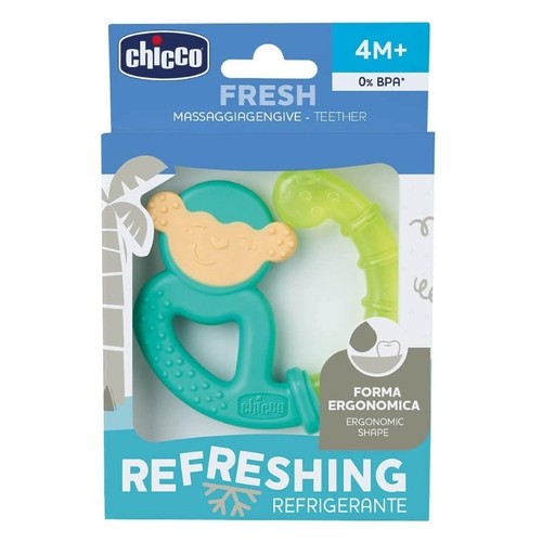 CHICCO Mossegador de silicona per a nadons +4M