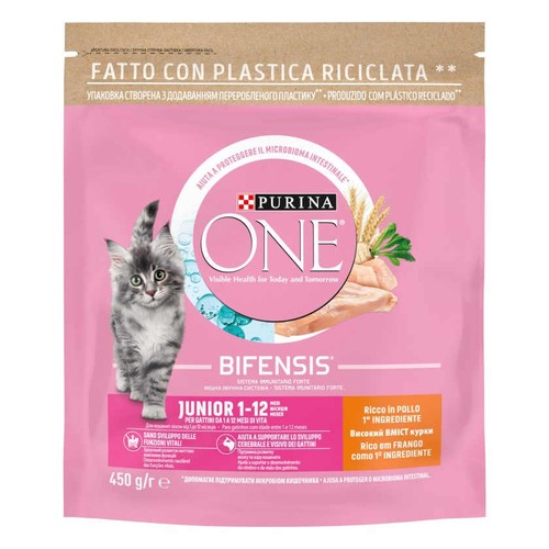 PURINA ONE Menjar de pollastre per a gat júnior
