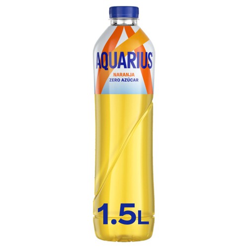 AQUARIUS Refresc de taronja zero sucre en ampolla